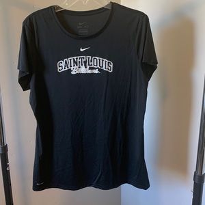 Nike black Saint Louis Billikens Dri Fit short sleeve T-shirt